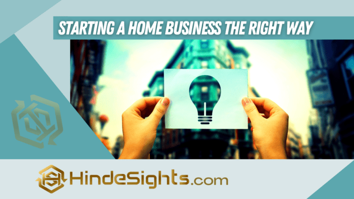 Starting a home business the right way